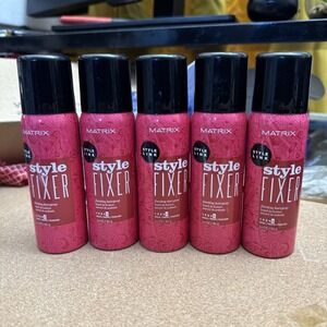 Qty=5 Matrix-Style Fixer-Finishing Hair Spray-Level 5- Hairspray- 2.1 Oz -NEW!